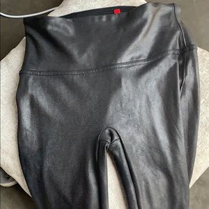 Spanx Faux Leather Leggings